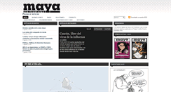 Desktop Screenshot of mayasinfronteras.org